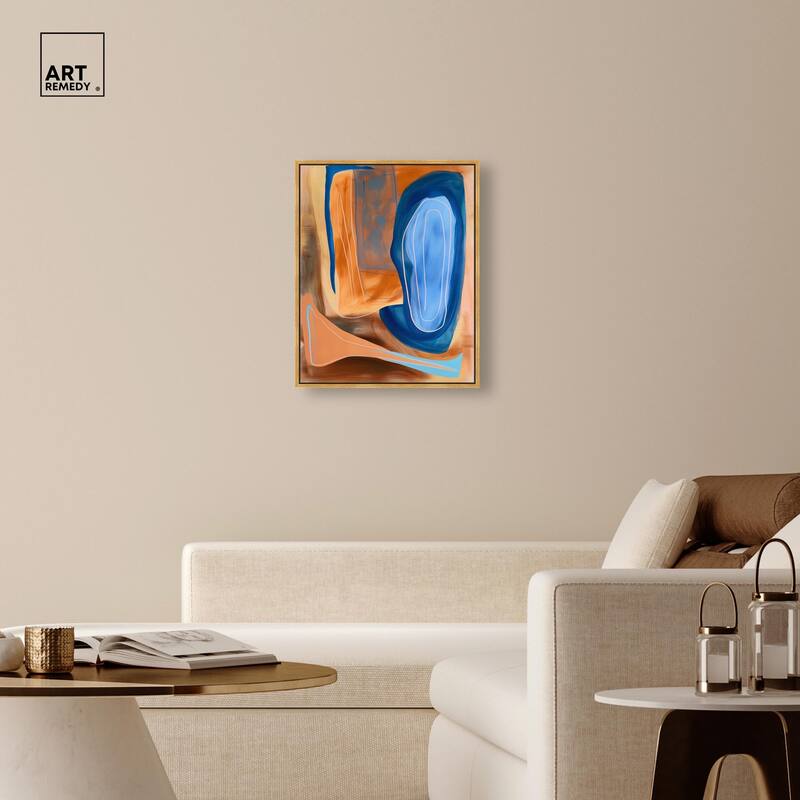 An Abstract Oil I Canvas by Art Remedy