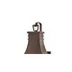 preview thumbnail 2 of 1, Hinkley Beacon Hill Collection Three Light Outdoor Large Wall Mount Lantern, Blackened Copper