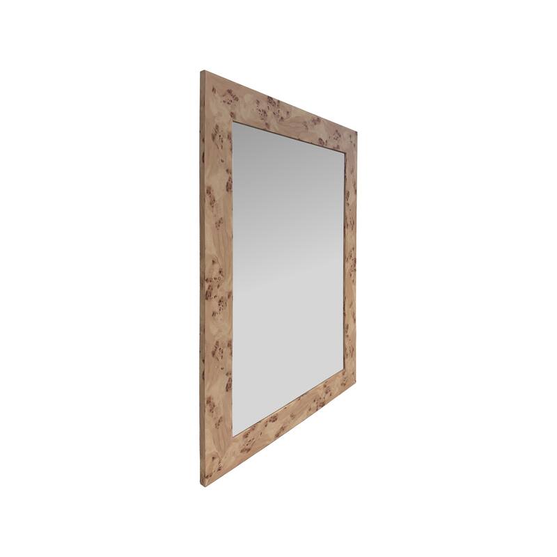 Burled Vanity Mirror - 40H x 30W x 1D