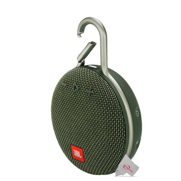 medlem Boghandel Pidgin Twp JBL Clip 3 Portable Waterproof Wireless Bluetooth Speaker - GREEN -  Overstock - 34020301