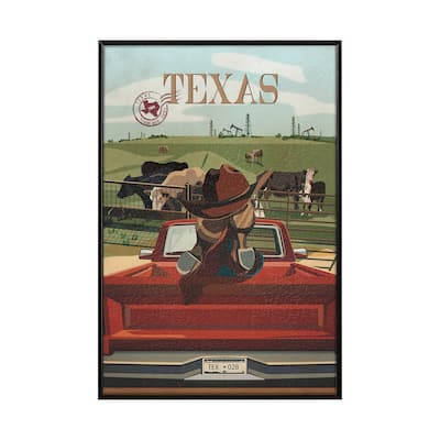 Texas "Go" Series Made To Order Canvas Art