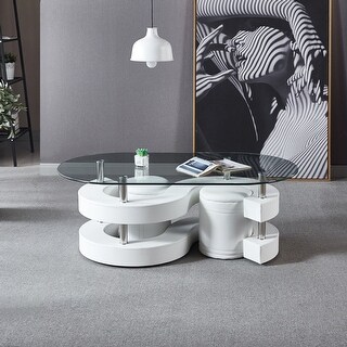 3 Pieces Coffee Table Set - Bed Bath & Beyond - 36902229