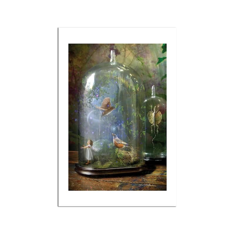 Curios Fine Art Paper Print by Charlotte Bird - Multi