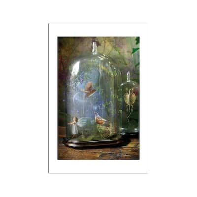 Curios Fine Art Paper Print by Charlotte Bird - Multi