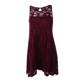petite handkerchief hem dress