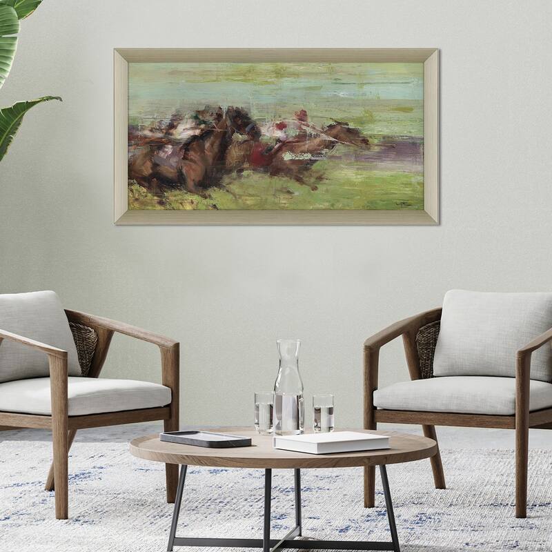 Paragon Running Framed Art - Plastic