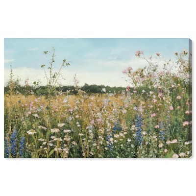 Glimmering Glade Garden II Canvas by Art Remedy, Gallery Wrapped