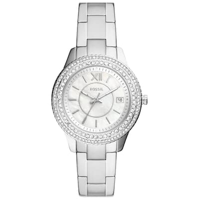 Fossil Women's Stella Silver Dial Watch - ES5130 - 6 (36)