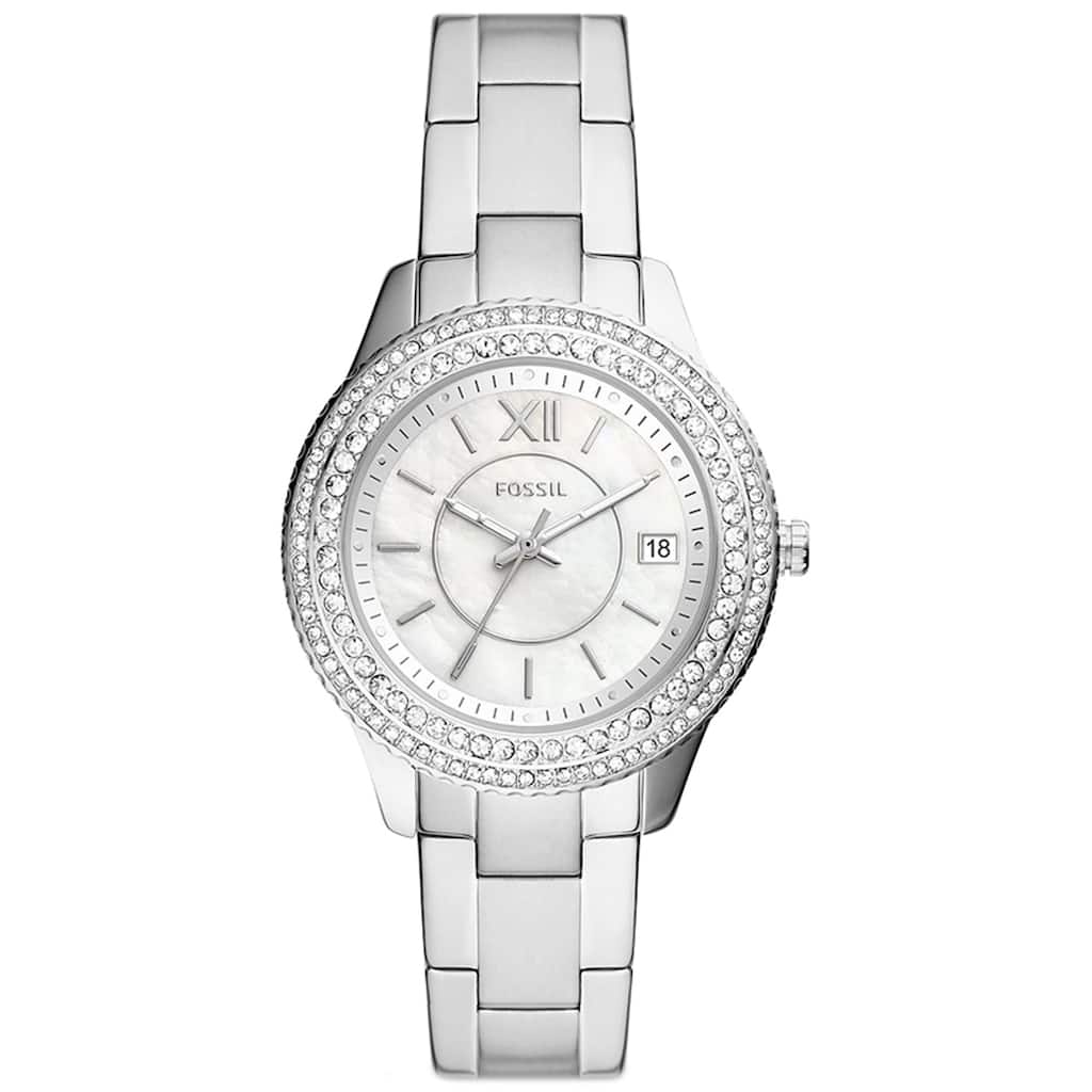 Fossil Women's Stella Silver Dial Watch - ES5130 - 6 (36)