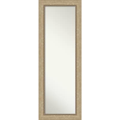 Non-Beveled Full Length On The Door Mirror - Astor Frame