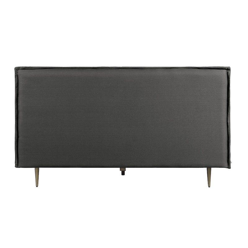 Givens Platform Bed with Metal Leg