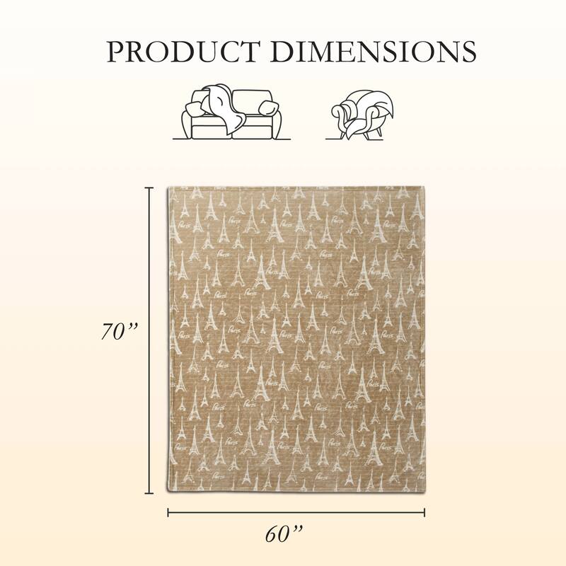 Creative Home Ideas 60" x 70" Plush Throws