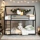 preview thumbnail 18 of 30, Stylish & Timeless Design Twin over Twin House Bunk Bed with Built-in Ladder, Sturdy Construction & Safety Guaranteed, White