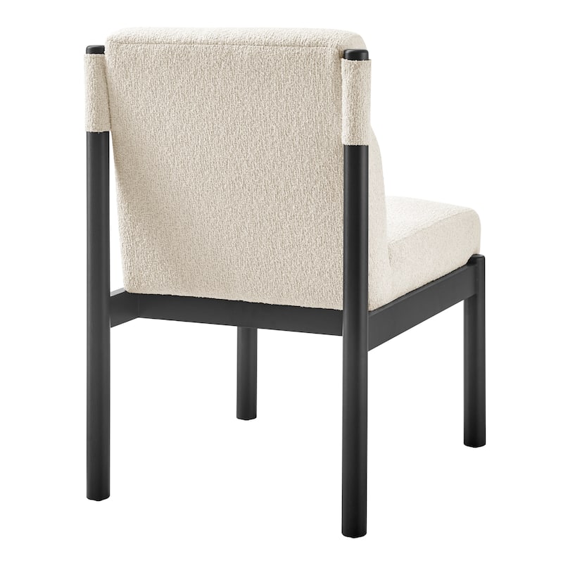 NPD Furniture Micah Boucle Dining Side Chair