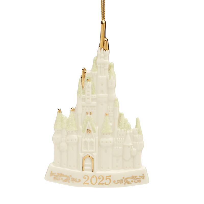 Lenox 2025 Cinderella Castle Ornament