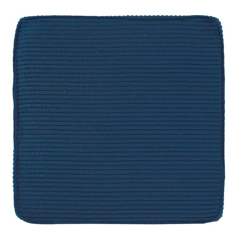 Christopher Knight Home - Mid-Century Modern Upholstered Corduroy Ottoman with Pocket Coil Comfort