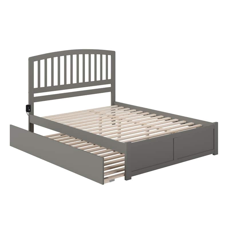 Richmond King Platform Bed with Twin XL Trundle