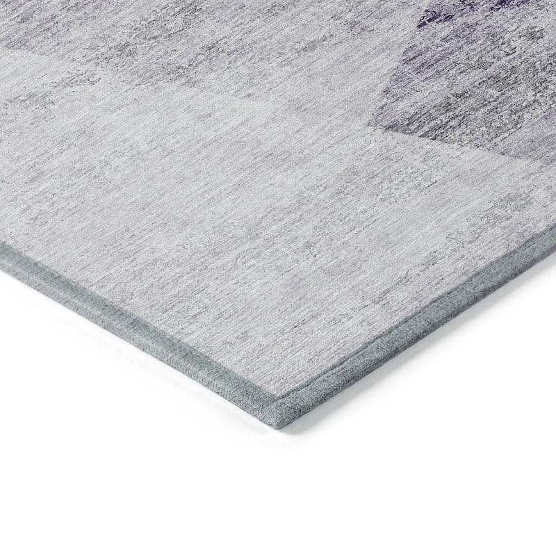 Machine Washable Indoor/ Outdoor Chantille Contemporary Geo Rug