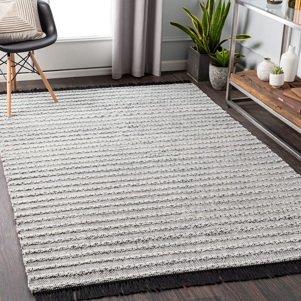 Surya Gossett Handmade Indoor / Outdoor Nordic Area Rug