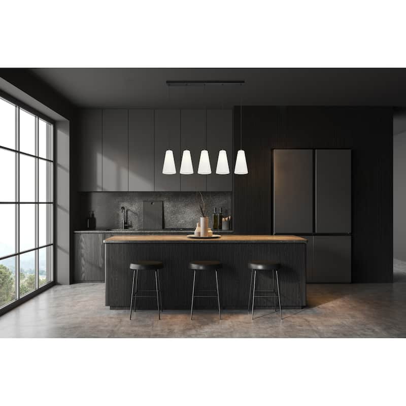 Z-Lite 3043P6-5L Farrell 5 Light 42" Wide Linear Chandelier