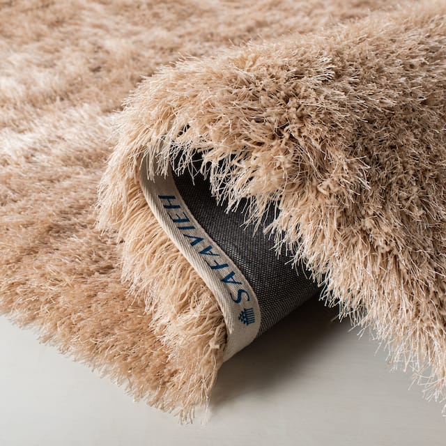 SAFAVIEH Handmade Venice Shag Djenka 3-inch Thick Rug