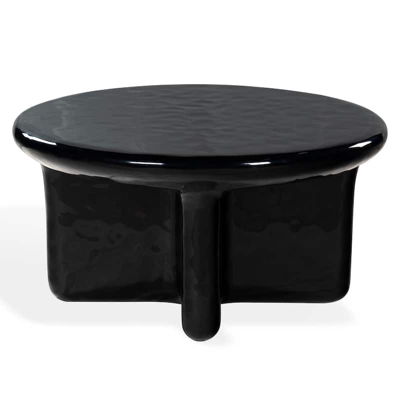 SAFAVIEH Couture Tressarose Round Coffee Table - 35"W x 35"D x 18"H