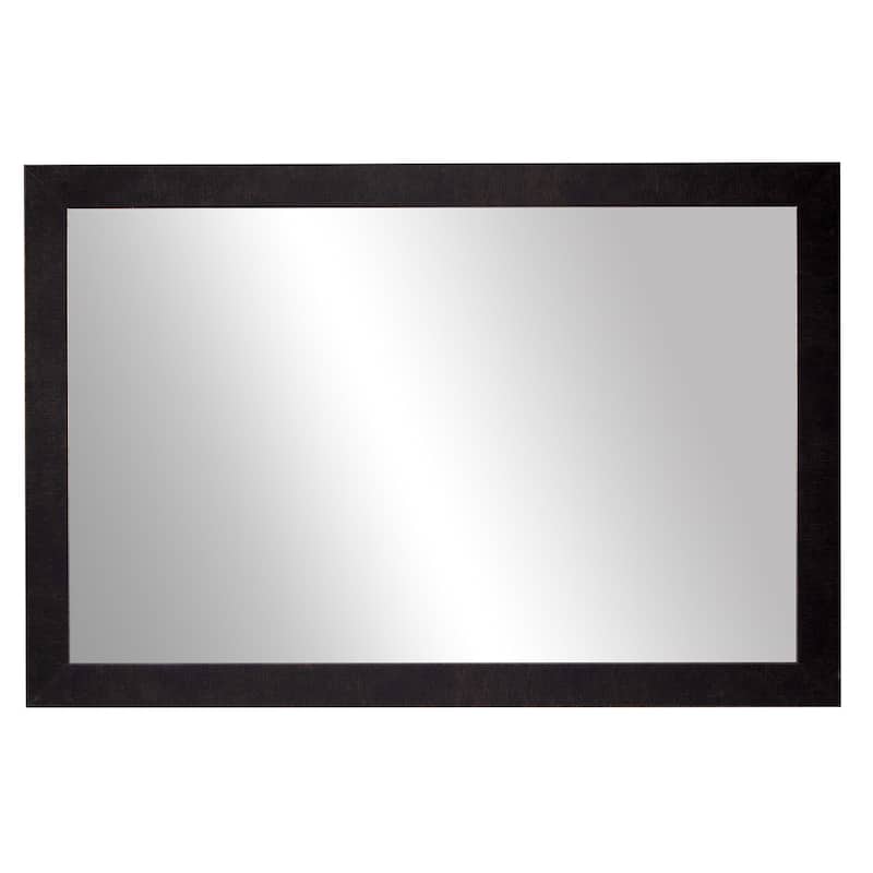 Frame My Mirror Oil Rubbed Bronze Framed Vanity Mirror, Meade Design