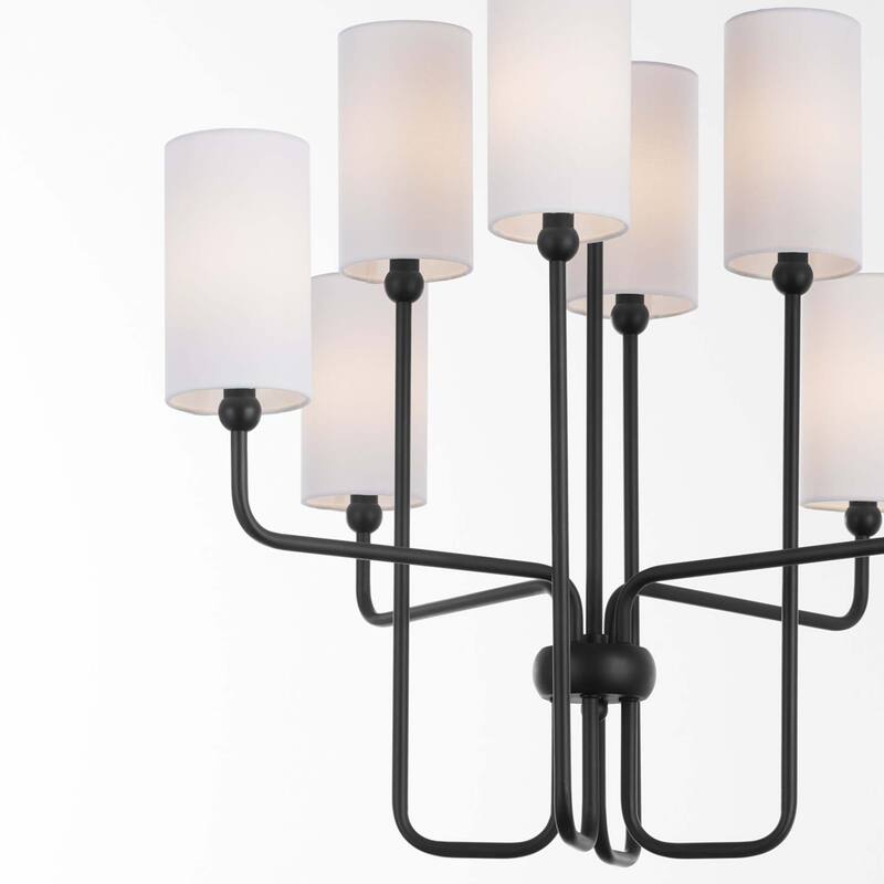 Quorum International 698-8 Charlotte 8 Light 30" Wide Chandelier