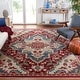 preview thumbnail 7 of 22, SAFAVIEH Kashan Adelma Oriental Rug with Fringe