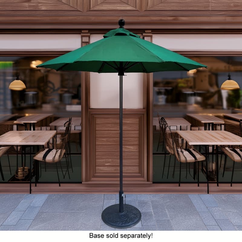 Tropishade 6' Bistro/Balcony/Cafe/Deck Commercial Patio Umbrella, Sunbrella cover. Good for compact space.