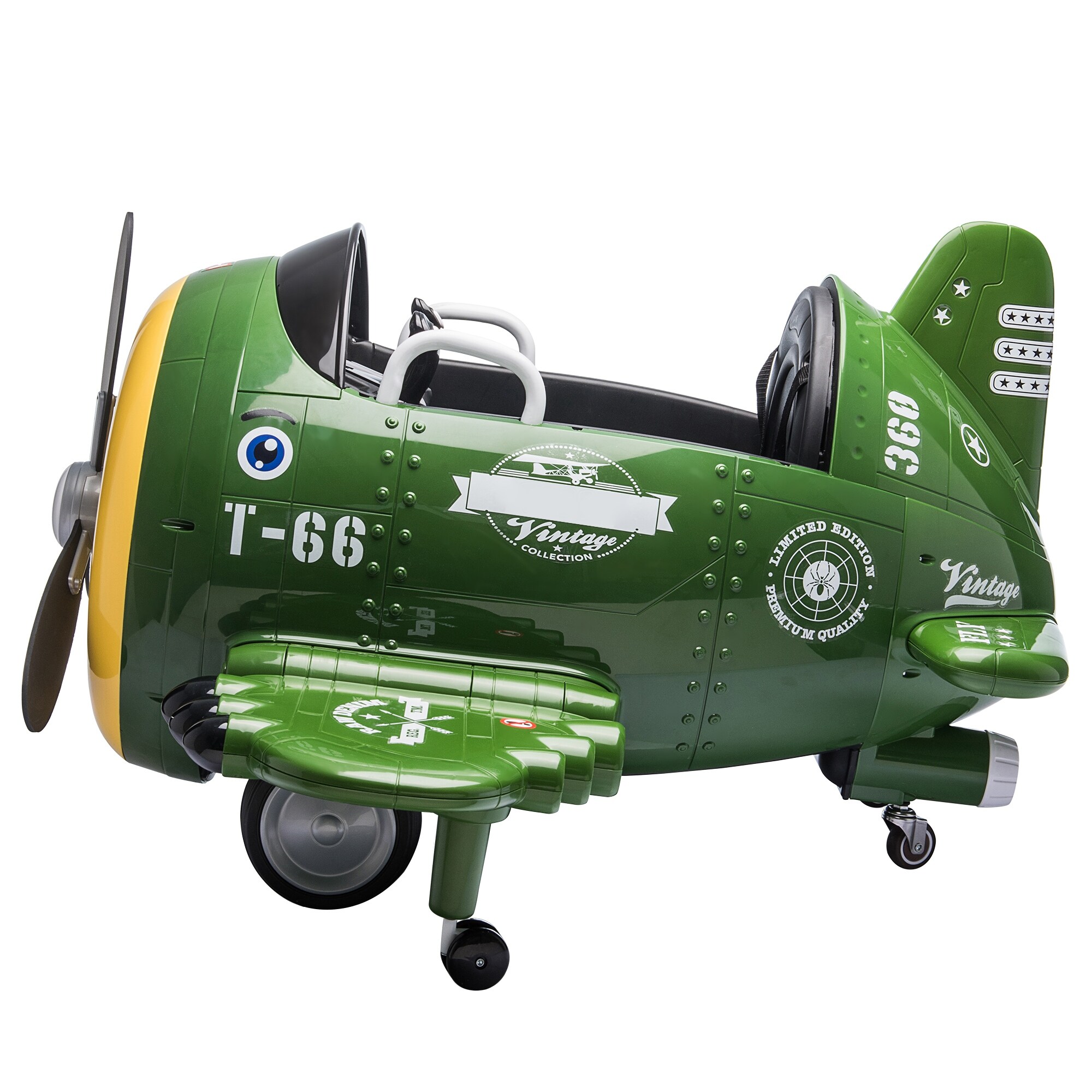 Kids ride on plane new arrivals