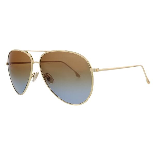 Victoria Beckham VB203S 42307 Gold/Brick-Blue Teardrop  display picture 2