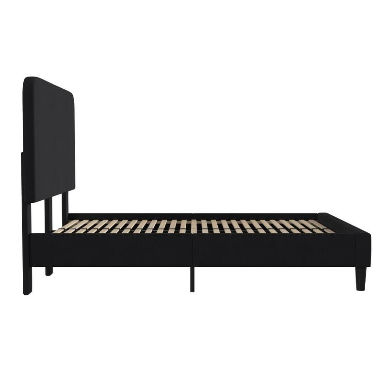 Platform Bed with Headboard - No Foundation Needed