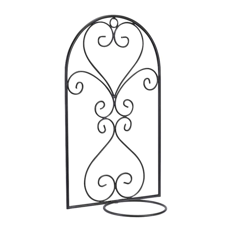 Trellis Arch Outdoor Wall Pot Holder - 17.25" - Set of 2