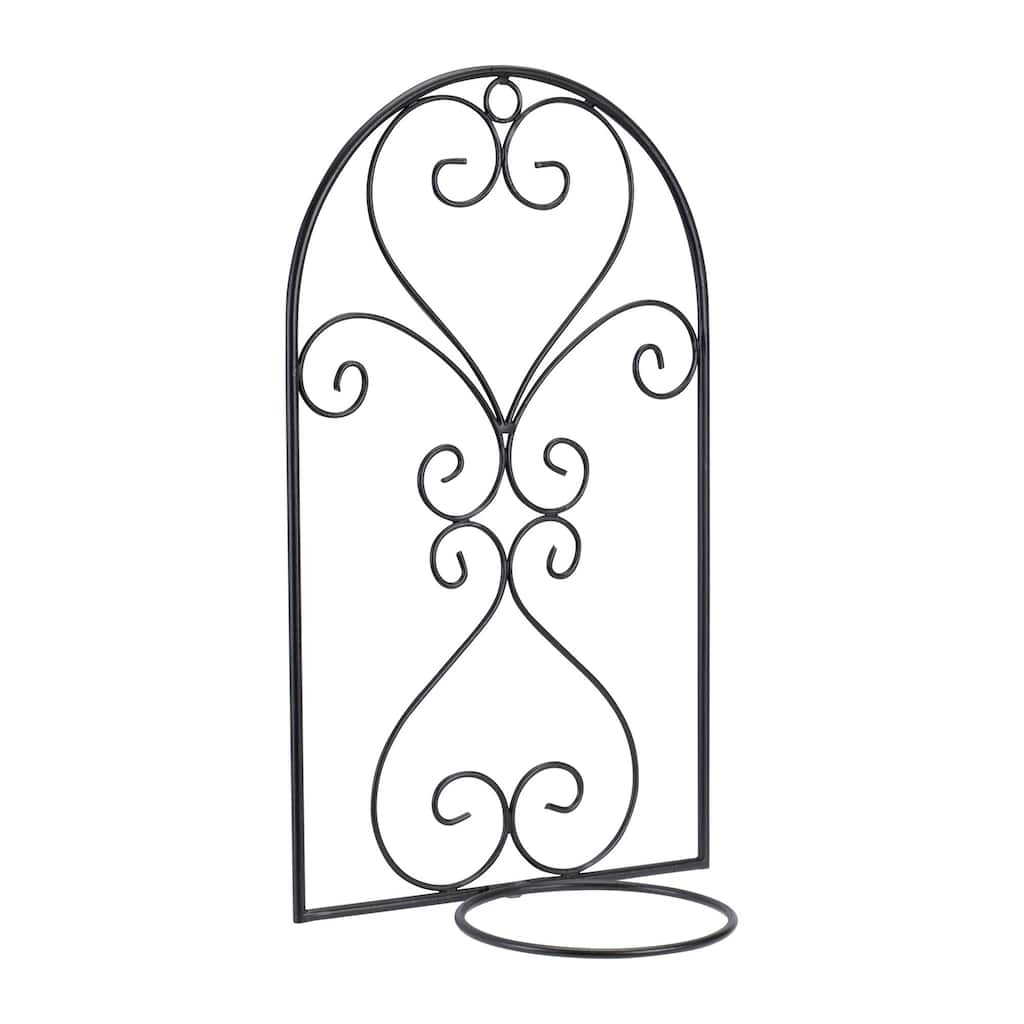 Trellis Arch Outdoor Wall Pot Holder - 17.25" - Set of 2
