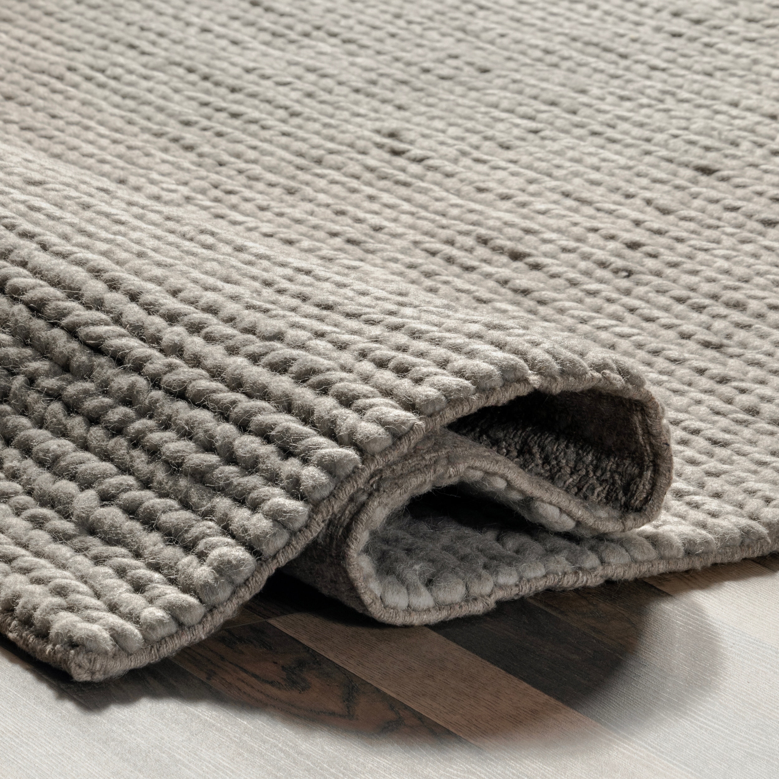 Brooklyn Rug Co Handmade Braided Wool Area Rug - On Sale - Bed Bath &  Beyond - 10708020
