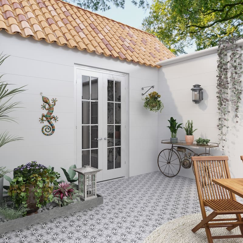 Multi Colored Metal Indoor Outdoor Lizard Home Wall Decor