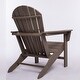 preview thumbnail 11 of 14, Outdoor Resin Wood Folding Adirondack Chair