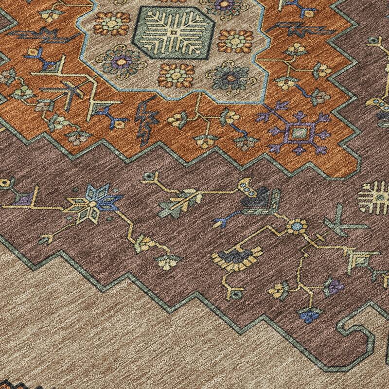 Machine Washable Indoor/ Outdoor Global Marrakesh Chantille Rug