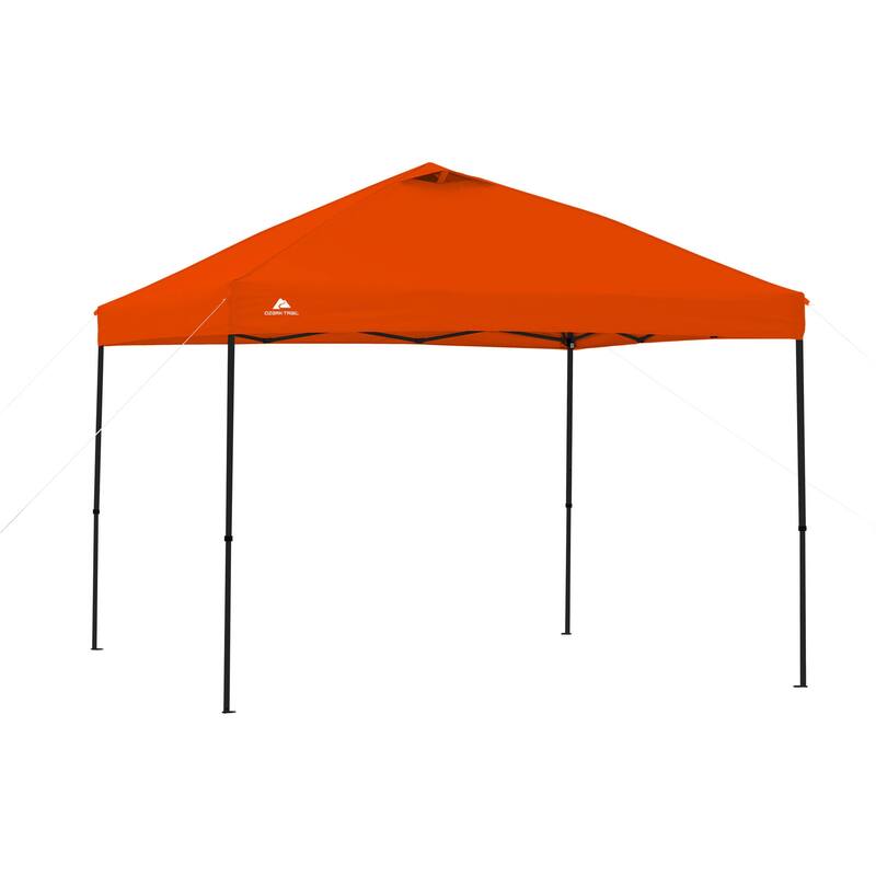 10' x 10' Instant Outdoor Canopy with UV Protection - Orange