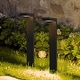 preview thumbnail 17 of 22, C Cattleya 16inch Low Voltage Black Aluminum LED Outdoor Landscape Path Lights