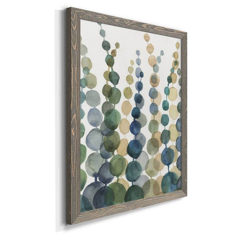 Pompom Botanical I Premium Framed Canvas - Ready to Hang
