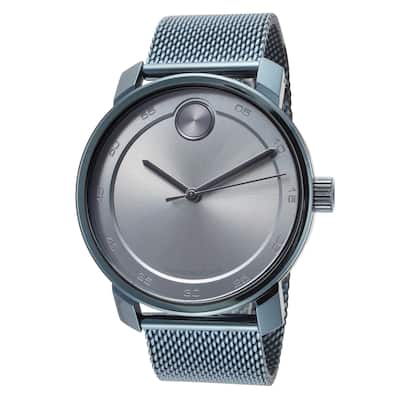 Movado Men's Bold 41mm Quartz Watch 3600959 - Grey - N/A