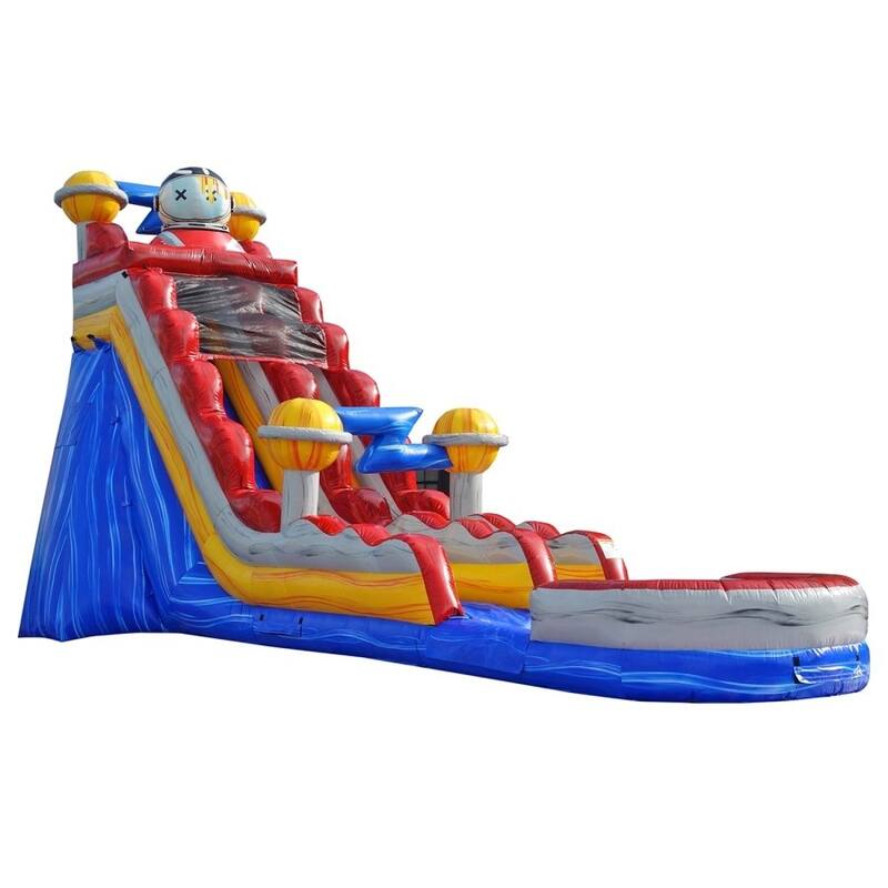 JumpOrange Astronaut 19 ft Inflatable Water Slide (with Blower)