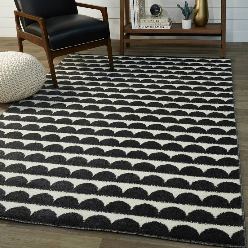Palmer Modern Striped Area Rug