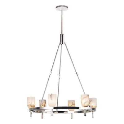 Alora Lighting CH338632 Lucian 6 Light 32" Wide Ring Chandelier