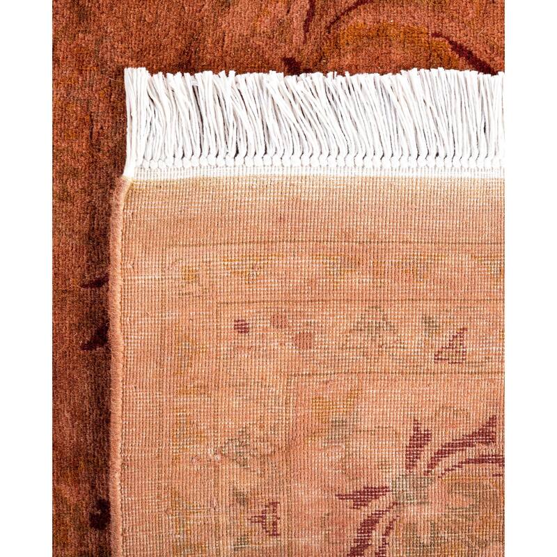 Overdyed One-of-a-Kind Hand-Knotted Area Rug - Pink - 6' 2" x 6' 3"