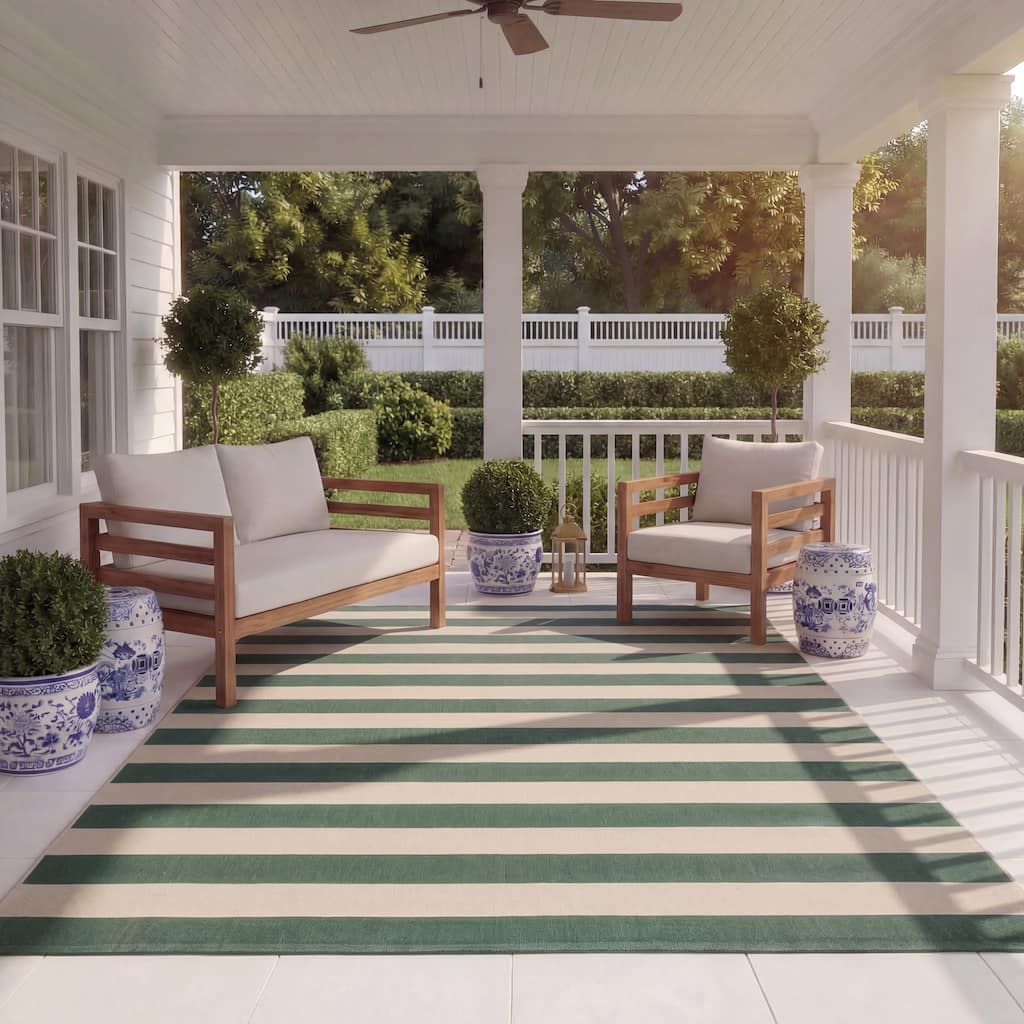 SAFAVIEH Courtyard Maysa Indoor/ Outdoor Waterproof Backyard Patio Rug