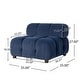 preview thumbnail 7 of 38, Hennepin Velvet 3 Seater Modular Tufted Sofa by Christopher Knight Home