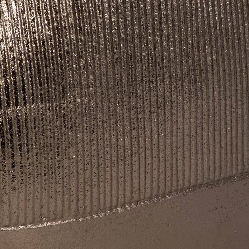 Modern Round Metal Table Vase - Flower Vase